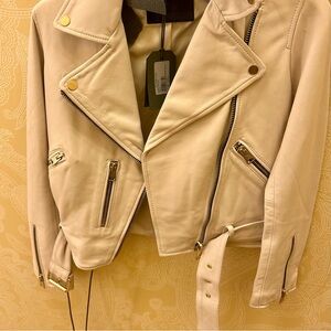 All saints NWT 100% leather jacket
